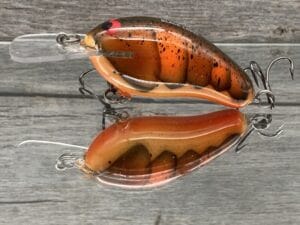 Black Label Balsa - Prowler MR - Custom Balsa Crankbait - Fall Craw Color