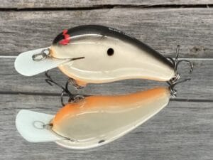 Black Label Balsa - Wobbler - Custom Balsa Crankbait - Bone Khaki Color