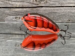 Black Label Balsa - Prowler MR - Custom Balsa Crankbait - Delta Craw Color