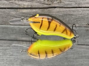 Black Label Balsa - Prowler MR - Custom Balsa Crankbait - Spring Tiger Color