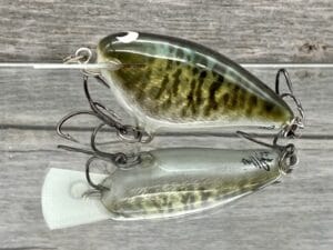 Black Label Balsa - Bacon-Signature Series - Balsa Crankbait - Foiled Crappie Color