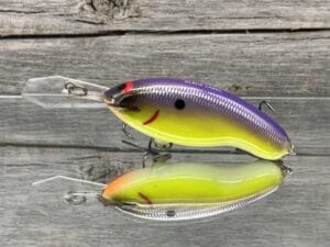 Black Label Balsa - Tapout Jr - Custom Balsa Crankbait - Table Rock Shad Color