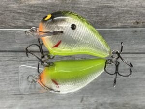 Black Label Balsa - Wreck Signature Series Crankbait - Foiled Piebald Plemmons Color - Zoom WEC E-1