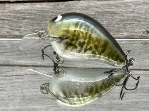 Black Label Balsa - Wreck Signature Series Crankbait - Foiled Crappie Color - Zoom WEC E-1