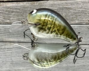 Black Label Balsa - Wreck Signature Series Crankbait - Foiled Crappie Color - Zoom WEC E-1