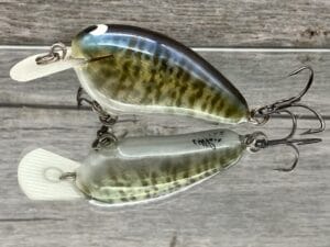 Black Label Balsa - Peanut - Signature Series Crankbait - Foiled Crappie Color - Zoom WEC Mutt