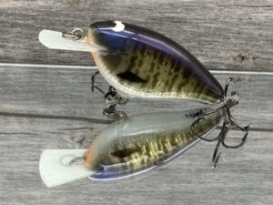 Black Label Balsa - Bacon-Signature Series - Balsa Crankbait - Foiled Money Gill Color