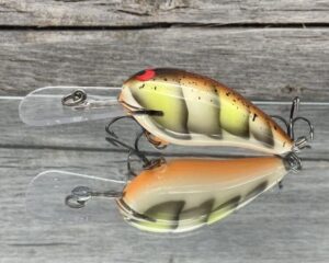 Black Label Balsa - Rock Hound - Custom Balsa Crankbait - Toxic Craw Color
