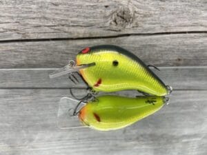 Black Label Balsa - Head Hunter - Signature Series Crankbait - Day Glow Color - Zoom WEC E-2