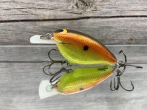 Black Label Balsa - Bacon-Signature Series - Balsa Crankbait - Burnt Granny Color