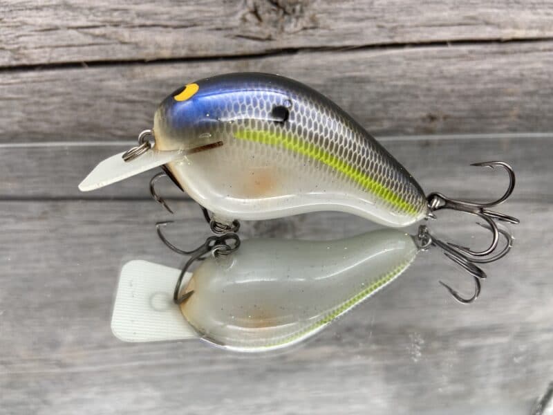 Black Label Balsa - CBS 2 - Custom Balsa Squarebill Crankbait - Magic Shad Color - Bagley B2
