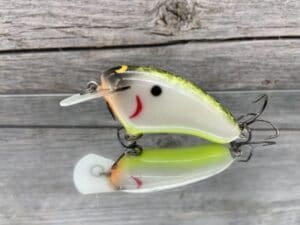 Black Label Balsa - Hickster - Balsa Crankbait - Piebald Plemmons - Zoom WEC Hicky