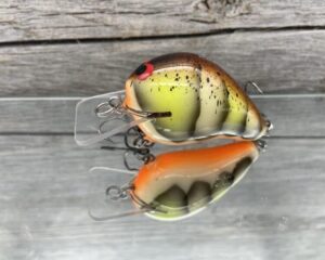 Black Label Balsa - Wreck - Balsa Squarebill - Toxic Craw Color - Zoom WEC E-1