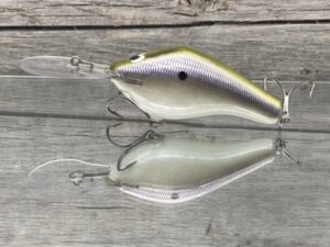 Black Label Balsa - 300 Proof - Custom Balsa Crankbait - Shell Bed Shad Color