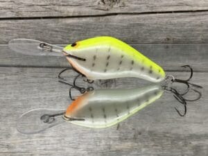 Black Label Balsa - 300 Proof - Custom Balsa Crankbait - Old Tom Color