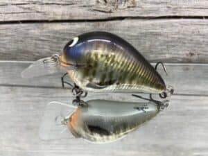 Black Label Balsa - Wreck Signature Series Crankbait - Foiled Money Gill Color - Zoom WEC E-1