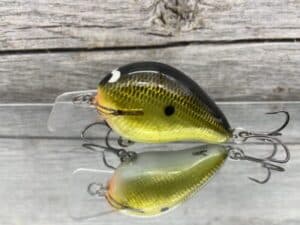 Black Label Balsa - Wreck Signature Series Crankbait - Gold Foil Color - Zoom WEC E-1