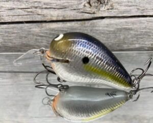 Black Label Balsa - Wreck Signature Series Crankbait - Foiled Threadfin Color - Zoom WEC E-1
