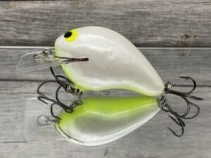 Black Label Balsa - Wreck - Balsa Squarebill - Hot Pearl Color - Zoom WEC E-1