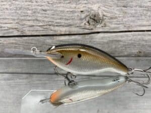 Black Label Balsa - Tapout - Signature Series Custom Balsa Crankbait - Foiled Tennessee Flash Color