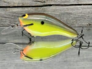 Black Label Balsa - K II SR - Custom Balsa Crankbait - River Bream Color