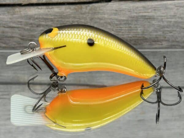 Black Label Balsa - Speedy - Hybrid Squarebill Crankbait - Mellow Yellow Color