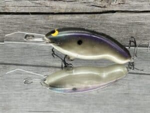 Black Label Balsa - Tapout Jr - Custom Balsa Crankbait - Bone Gizzard Color