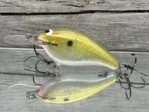 Black Label Balsa - Shiver 7 Signature Series - Custom Balsa Crankbait - Foiled Morning Dawn Color