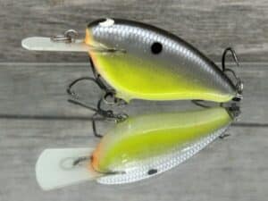 Black Label Balsa - Bacon MR - Balsa Crankbait - Chartreuse Magic Color