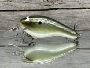 Black Label Balsa - K II SR - Custom Balsa Crankbait - Money Shad Color