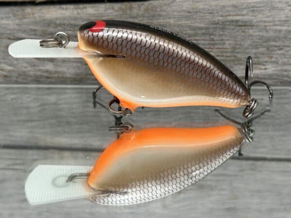 Black Label Balsa - Bacon MR - Balsa Crankbait - Hot Chocolate Color