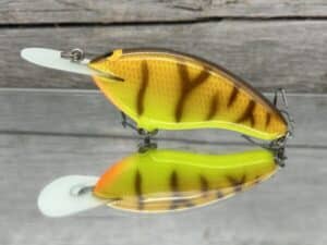 Black Label Balsa - The .38 - Balsa Crankbait - Spring Tiger Color