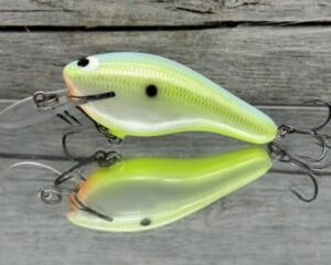 Black Label Balsa - K II SR - Custom Balsa Crankbait - Citrus Candy Color