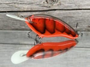 Black Label Balsa - The .38 - Balsa Crankbait - Delta Craw Color