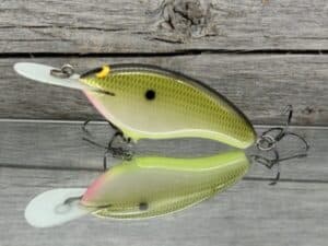 Black Label Balsa - The .38 - Balsa Crankbait - Bone Shad Color