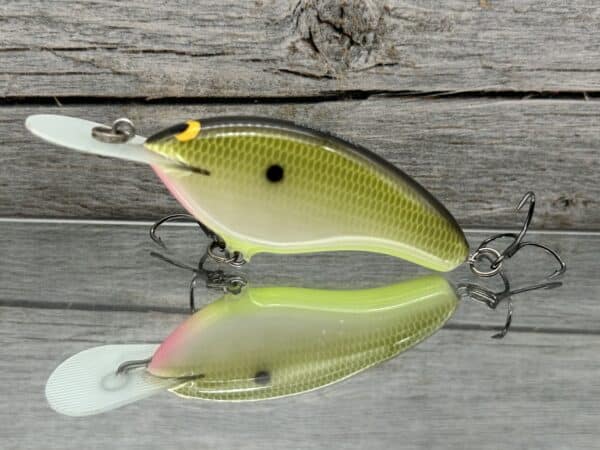 Black Label Balsa - The .38 - Balsa Crankbait - Bone Shad Color