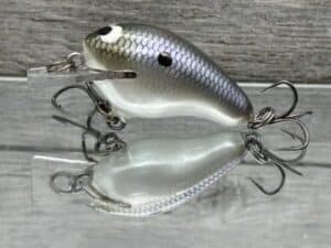 Black Label Balsa - Runt- Custom Balsa Crankbait - American Shad Color