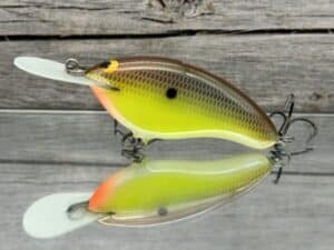 Black Label Balsa - The .38 - Balsa Crankbait - River Bream Color
