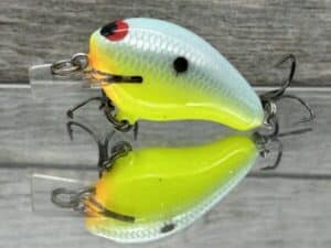 Black Label Balsa - Runt- Custom Balsa Crankbait - Candy Dolphin Color