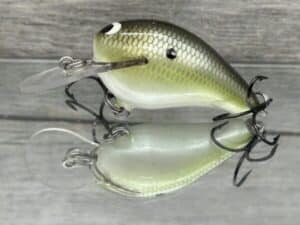 Black Label Balsa - Rumble MR - Custom Balsa Crankbait - Money Shad Color