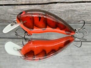 Black Label Balsa - Turbo - Custom Balsa Crankbait - Delta Craw Color