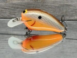 Black Label Balsa - Peanut - Balsa Crankbait - Bandit Khaki Color - Zoom WEC Mutt