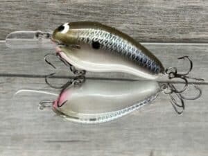 Black Label Balsa - Prowler MR - Custom Balsa Crankbait - Bad Shad Color
