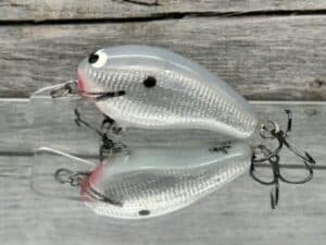 Black Label Balsa - Prowler - Signature Series Custom Balsa Squarebill Crankbait - Foiled Grey Back Color