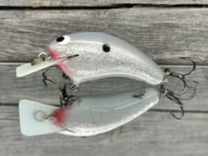 Black Label Balsa - Speedy - Signature Series Hybrid Squarebill Crankbait - Foiled Grey Back Color