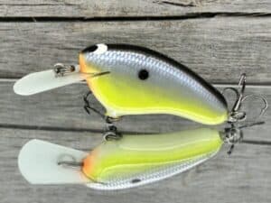 Black Label Balsa - Hickster MR- Balsa Crankbait - Chartreuse Magic Color
