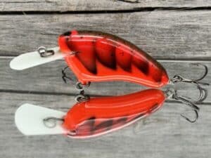 Black Label Balsa - Hickster MR- Balsa Crankbait - Delta Craw Color