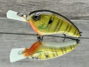 The Lure Forge - Pitching Wedge - Balsa Crankbait - Natural Gill Color