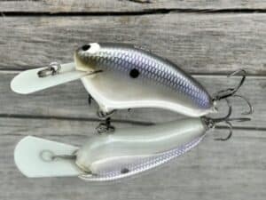 Black Label Balsa - Hickster MR- Balsa Crankbait - American Shad Color