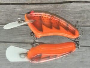 Black Label Balsa - Hickster MR- Balsa Crankbait - Crush Craw Color